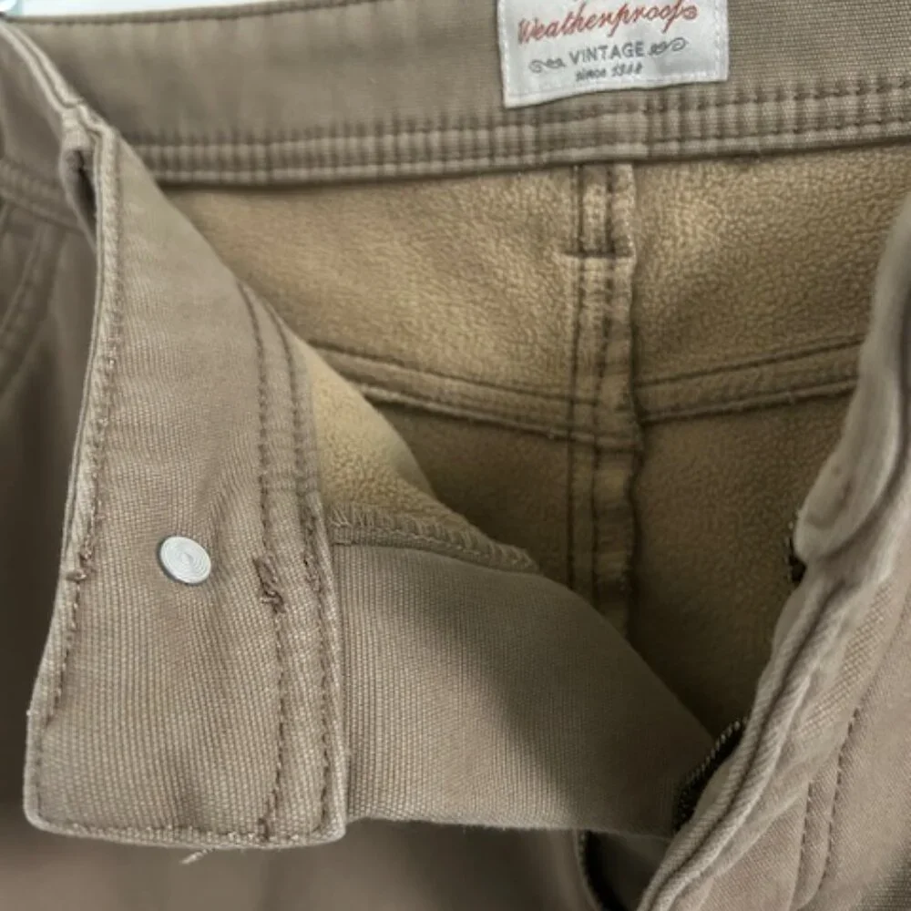 Original Weatherproof vintage lined pants - Picture 6 of 7